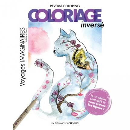 Voyage Imaginaire - Coloriage Inversé - Valérie Le Saux